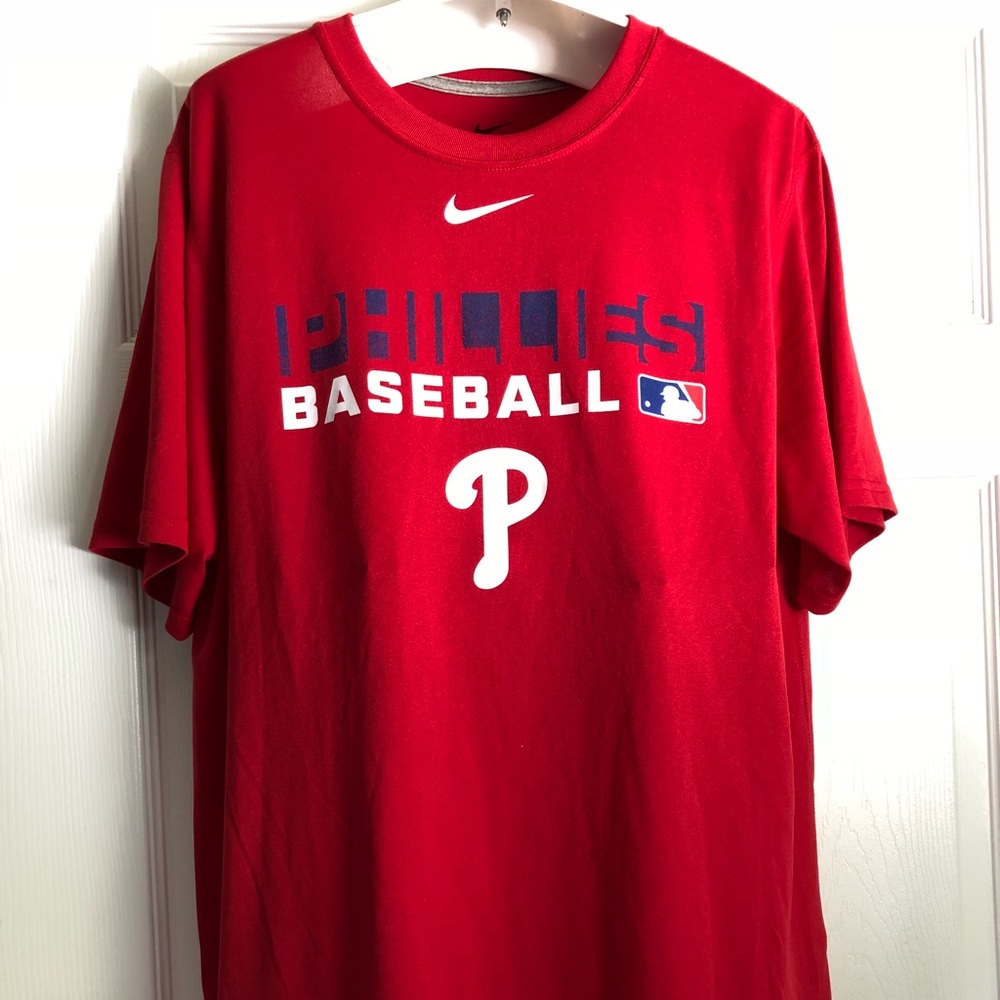 Nike Dri Fit MLB Phillies baseball authentic